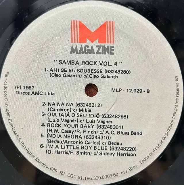 Disco de Vinil LP Samba Rock Vol. 4 - Foto 3