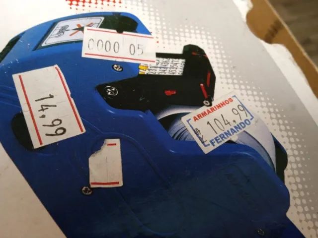 Etiquetadora de preços Fixxar MX2212 em Plástico Azul 6 cm x 12 cm x 24 cm - Foto 5