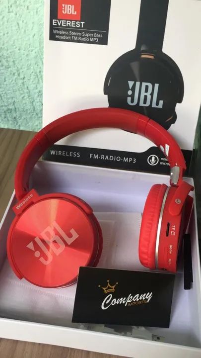 Fones de ouvido JB950 bluetooth, cartão de memória, rádio FM e auxiliar P2. - Foto 3