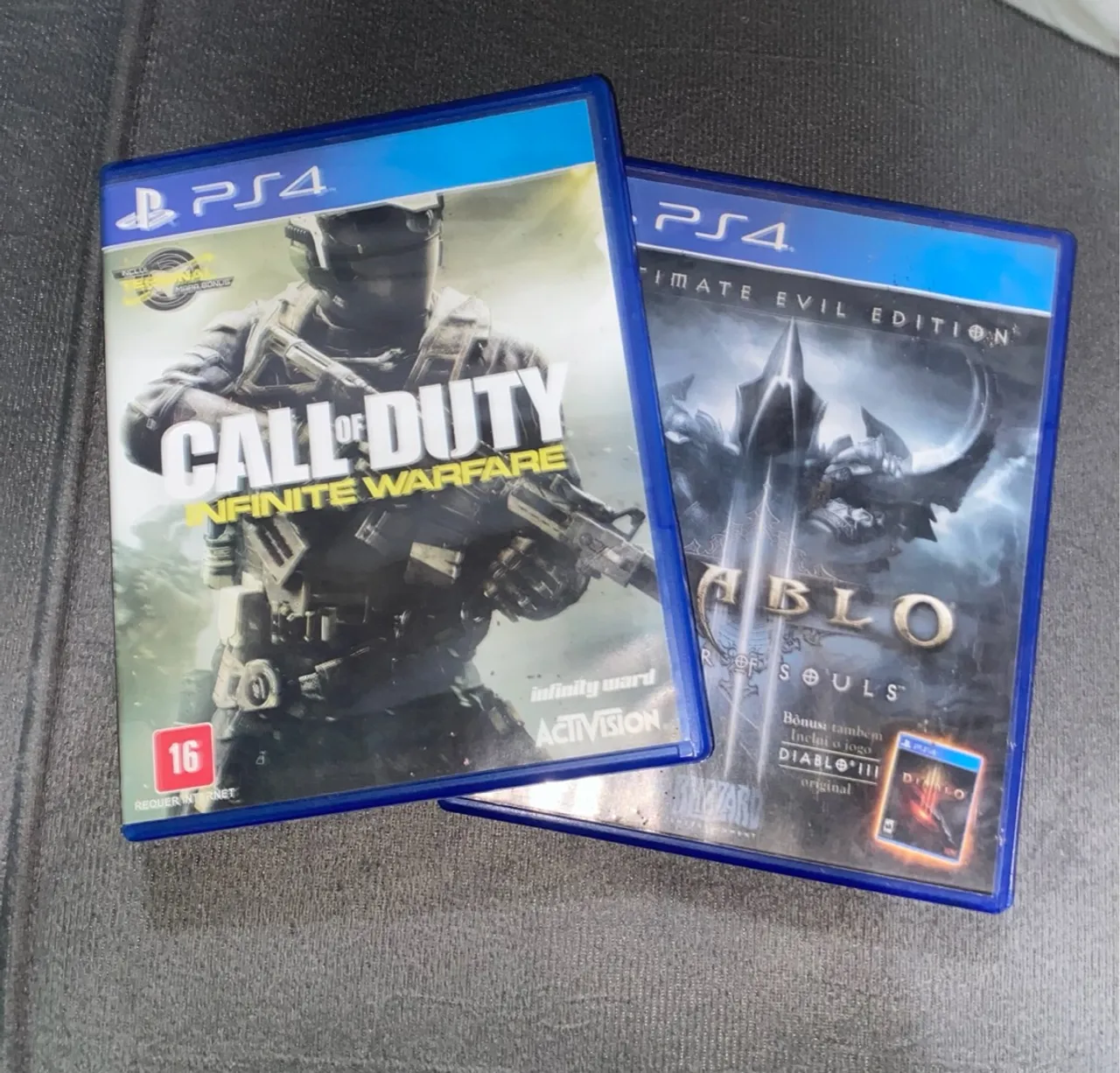 Vendo jogos ps4 ou troco