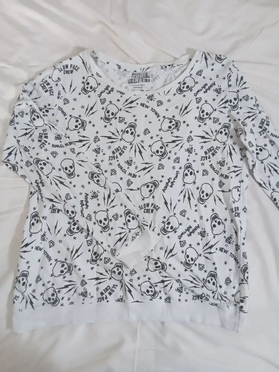 Blusa de frio estampada Caveiras - Foto 3