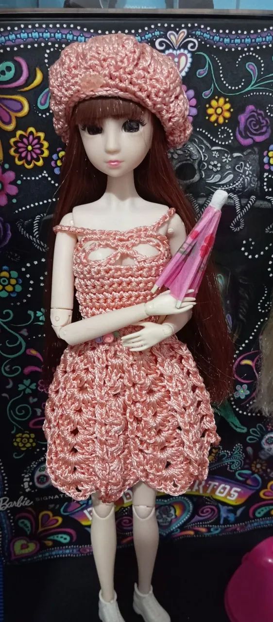 Boneca articulada japonesa 