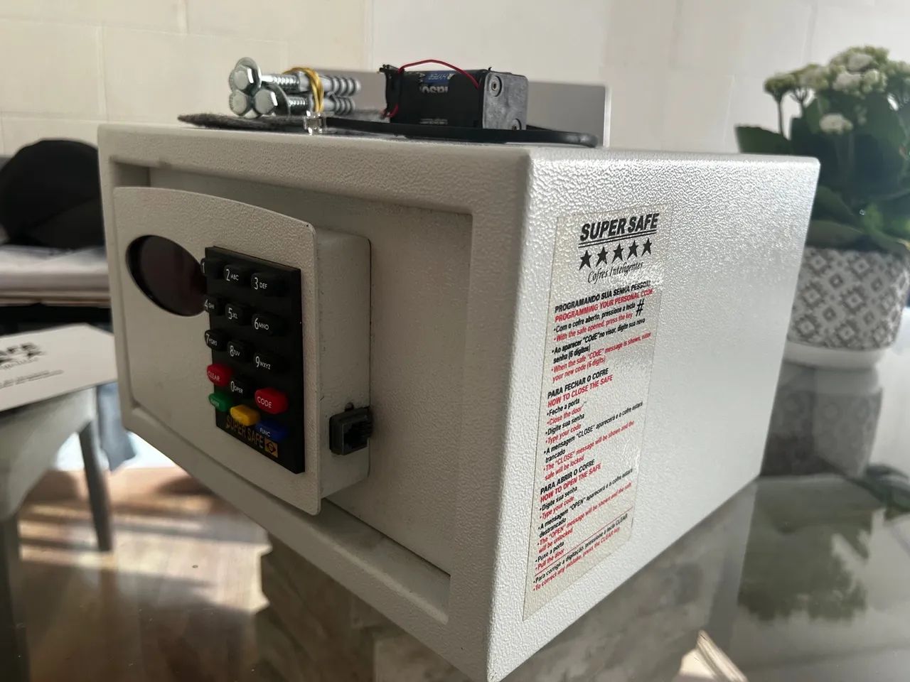 Cofre Digital - Super Safe p/ Escritório NOVO - Segurança e Praticidade - Foto 2