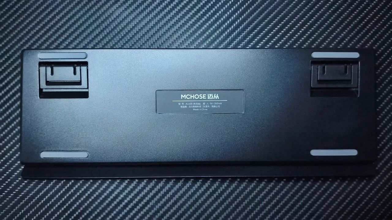 Mchose Ace 68 HE Preto Teclado Magnético Gamer SOCD Snaptap Rapid