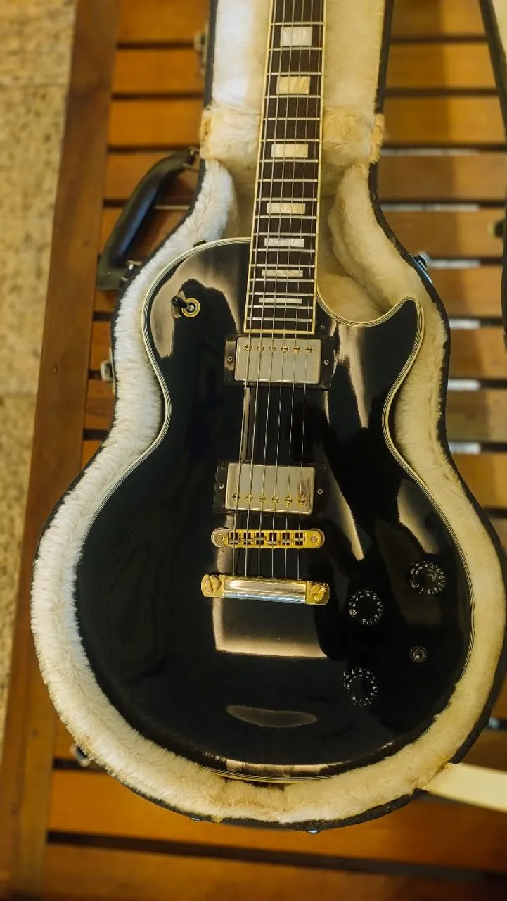 Gibson custom shop black beauty lite