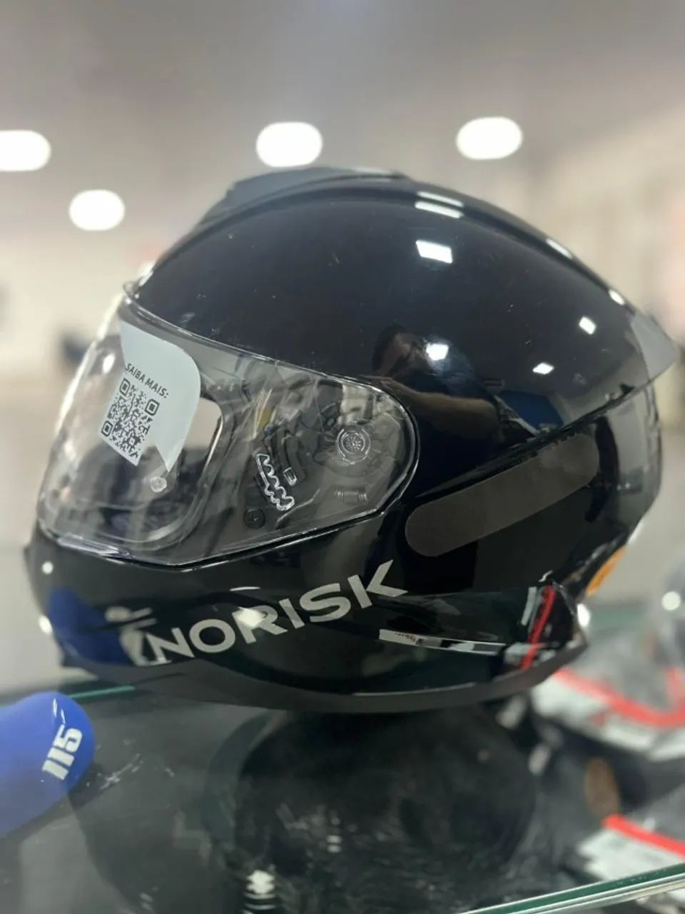 Capacete Norisk Razor Solid Black - Foto 4