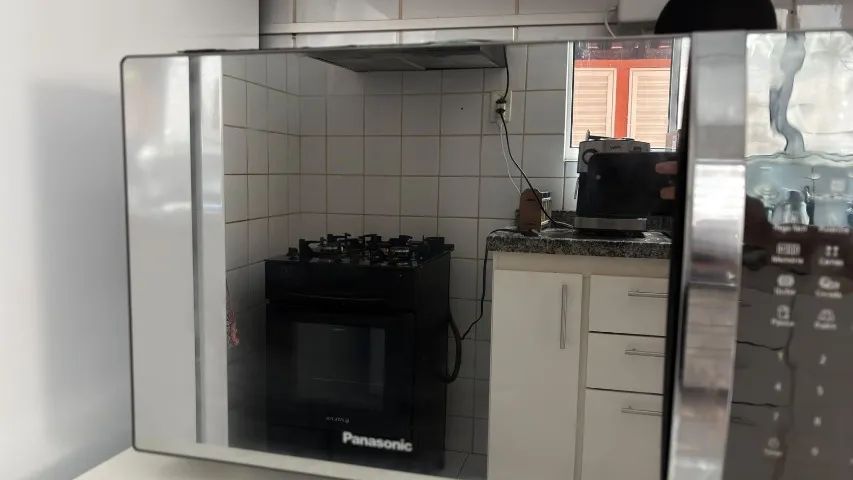 Microondas Panasonic Espelhado- Funcionando perfeitamente - Foto 2
