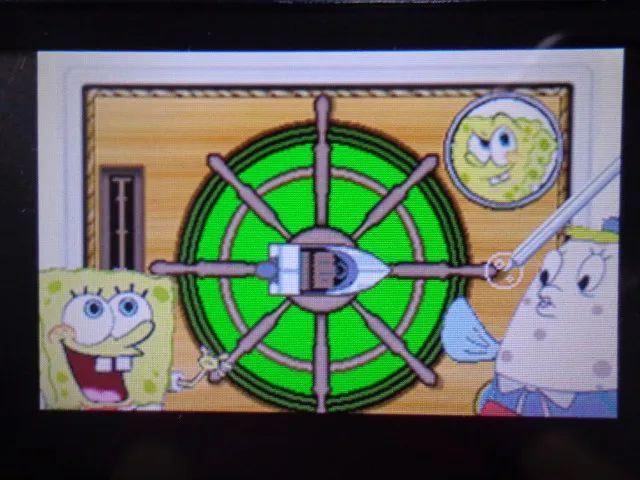Jogo Bob Esponja Boating Bash THQ Nintendo Ds  - Foto 4
