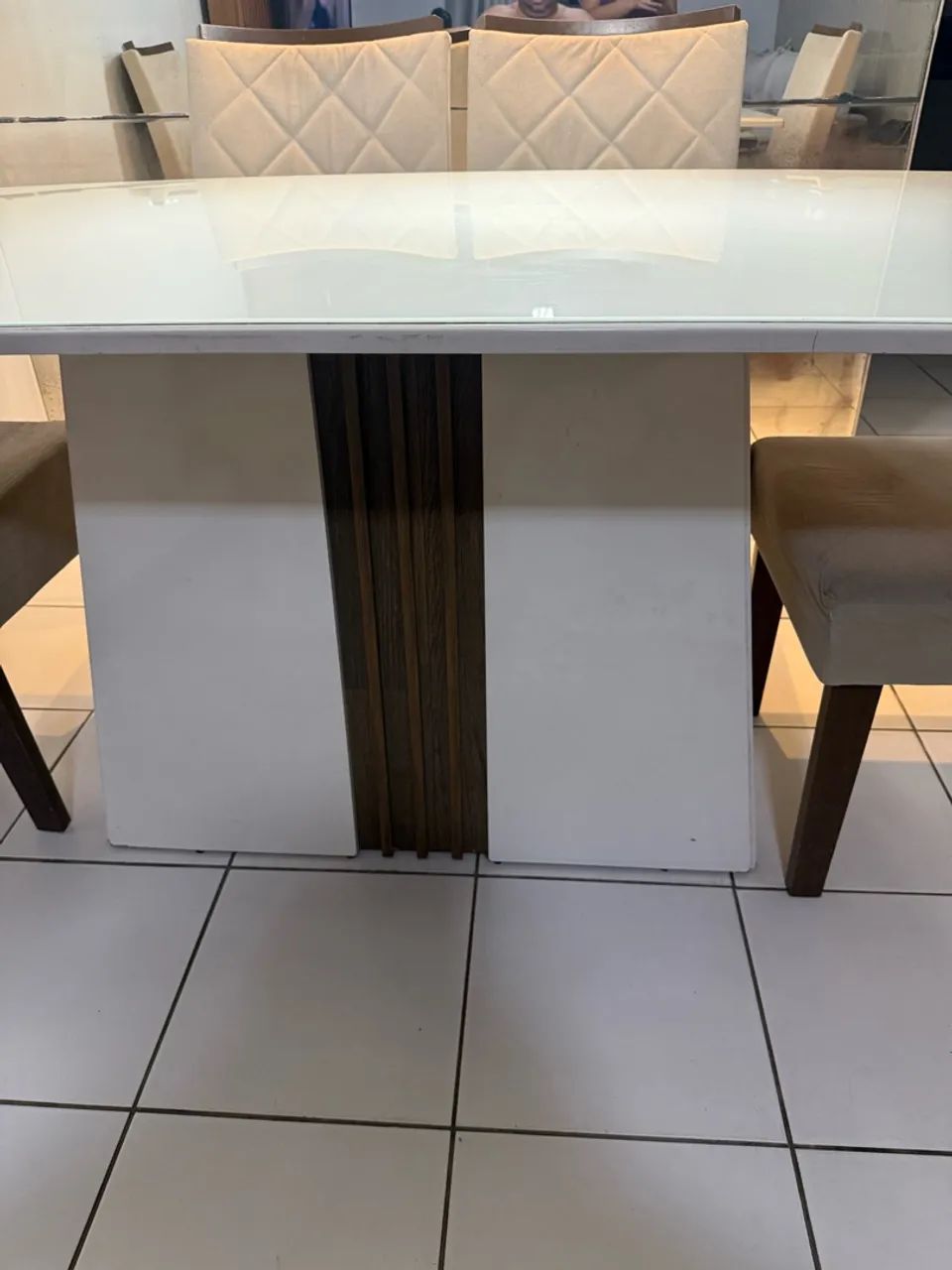 Mesa de jantar 6 cadeiras  - Foto 4