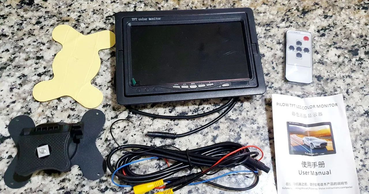  Monitor TFT LCD 7? para carro - OH PRO - Foto 3