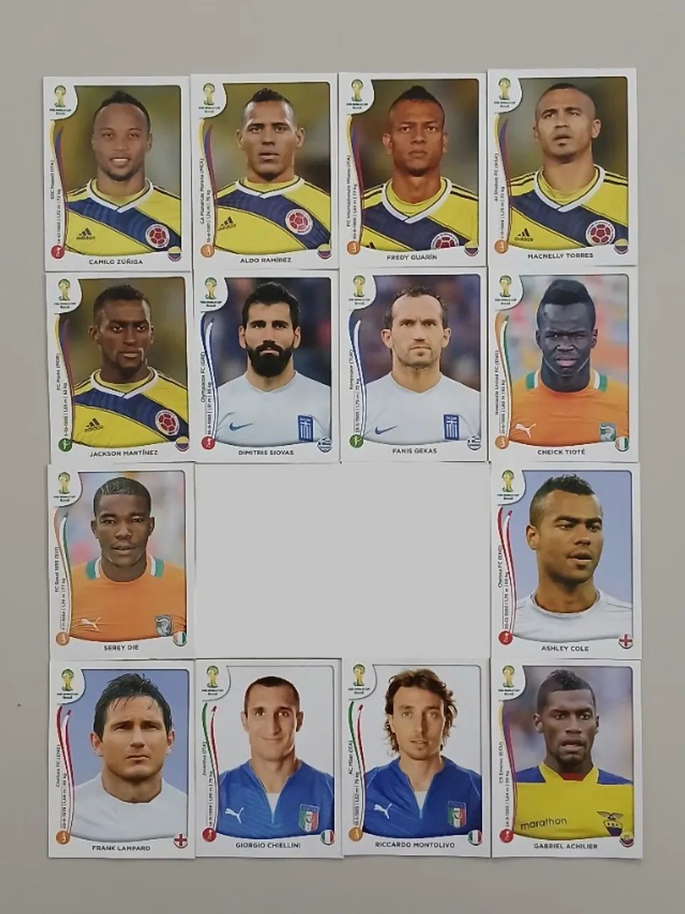 Copa Do Mundo 2014 Kit Com 36 Figurinhas Sem Repetição - Foto 3