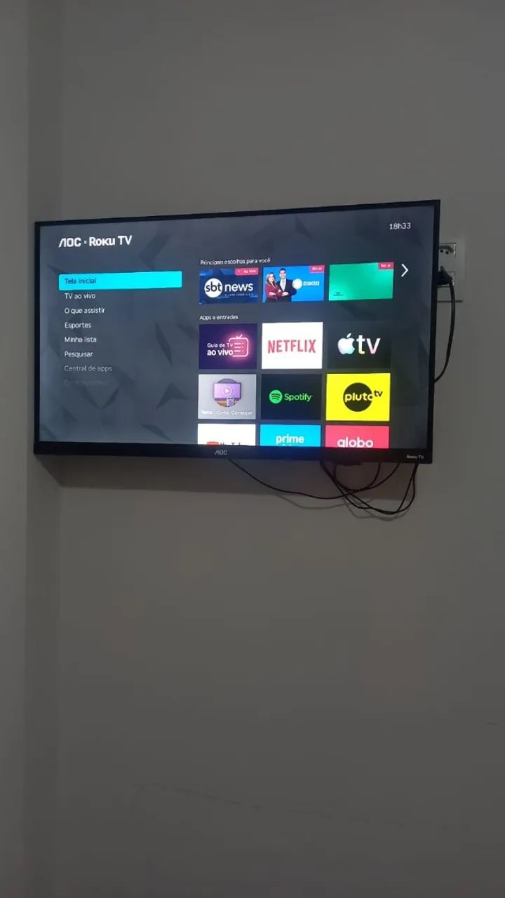 Televisão TV AOC 32 seminova