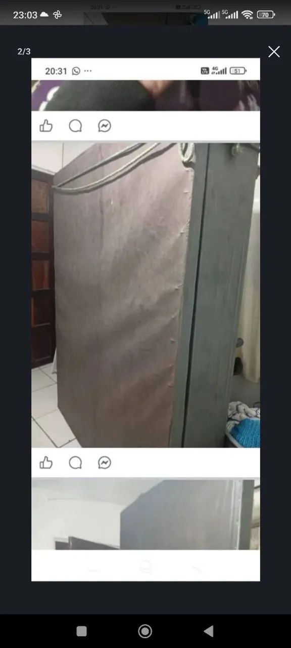 Baú casal usada 