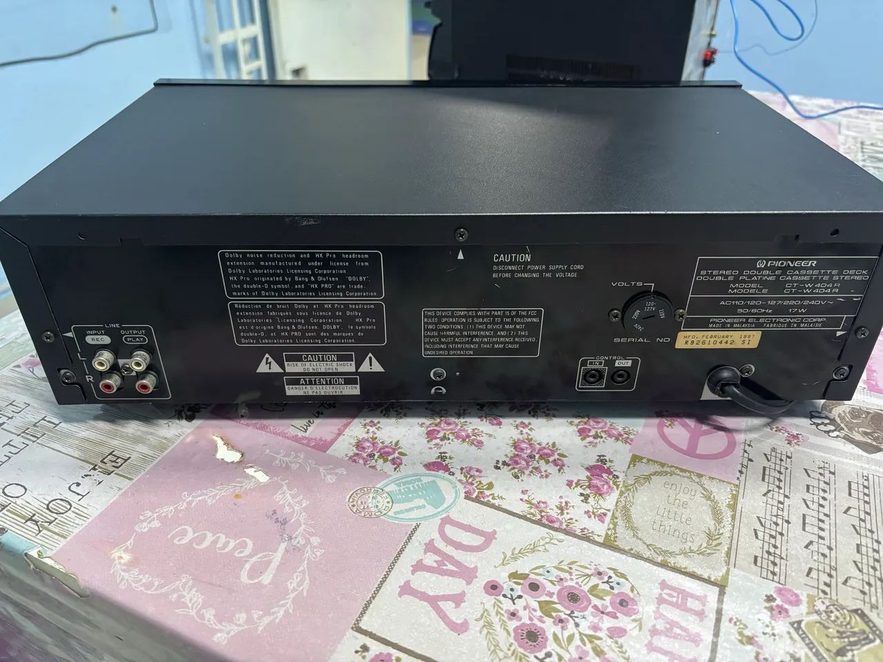 Tape Deck Pionner CT-W404R - Foto 4
