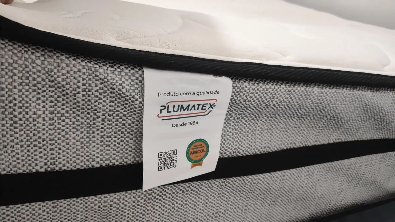 Cama solteirão molas ensacadas plumatex - Foto 2
