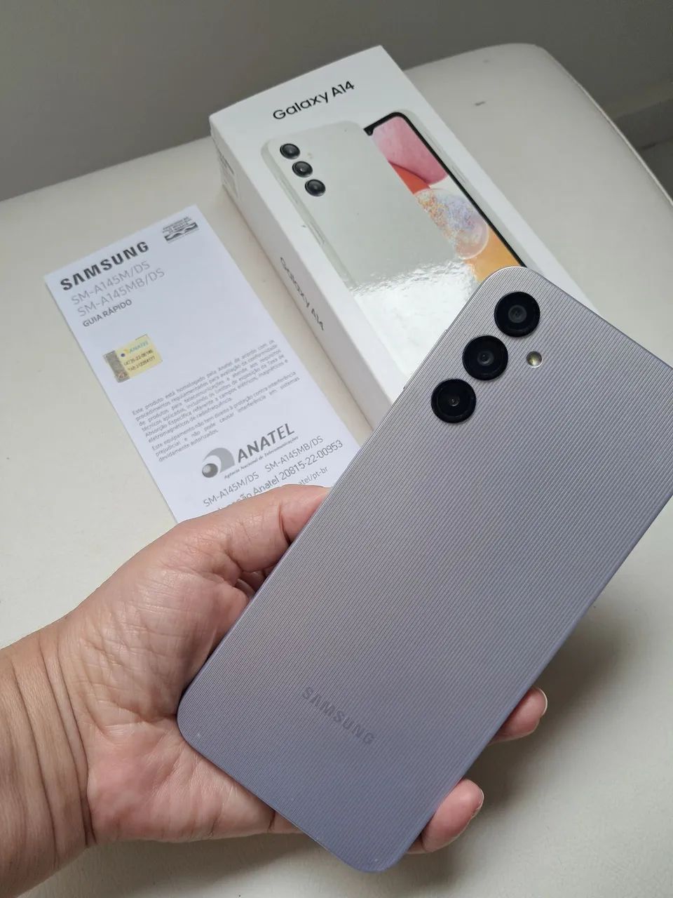 Samsung A14 - Prata - Foto 3