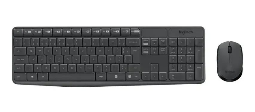Kit Teclado e Mouse Sem Fio Logitech Mk235 Novo - Foto 2