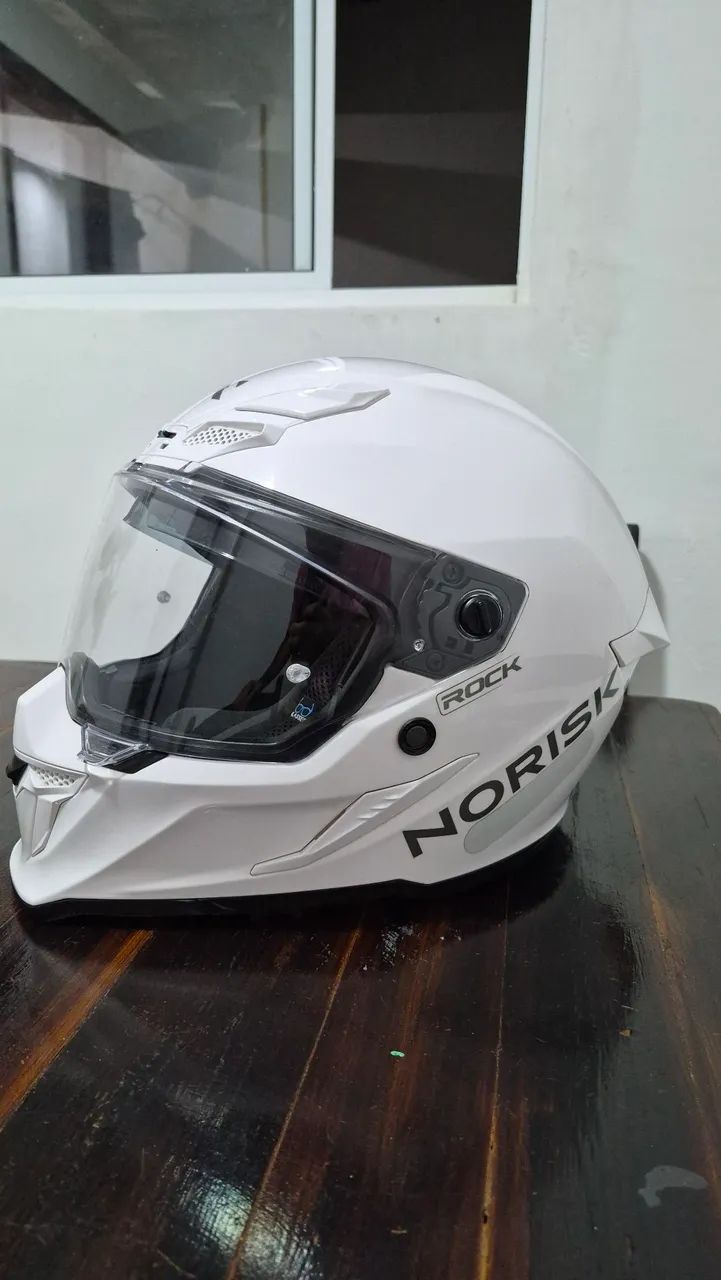 Capacete norisk rock branco - Foto 3