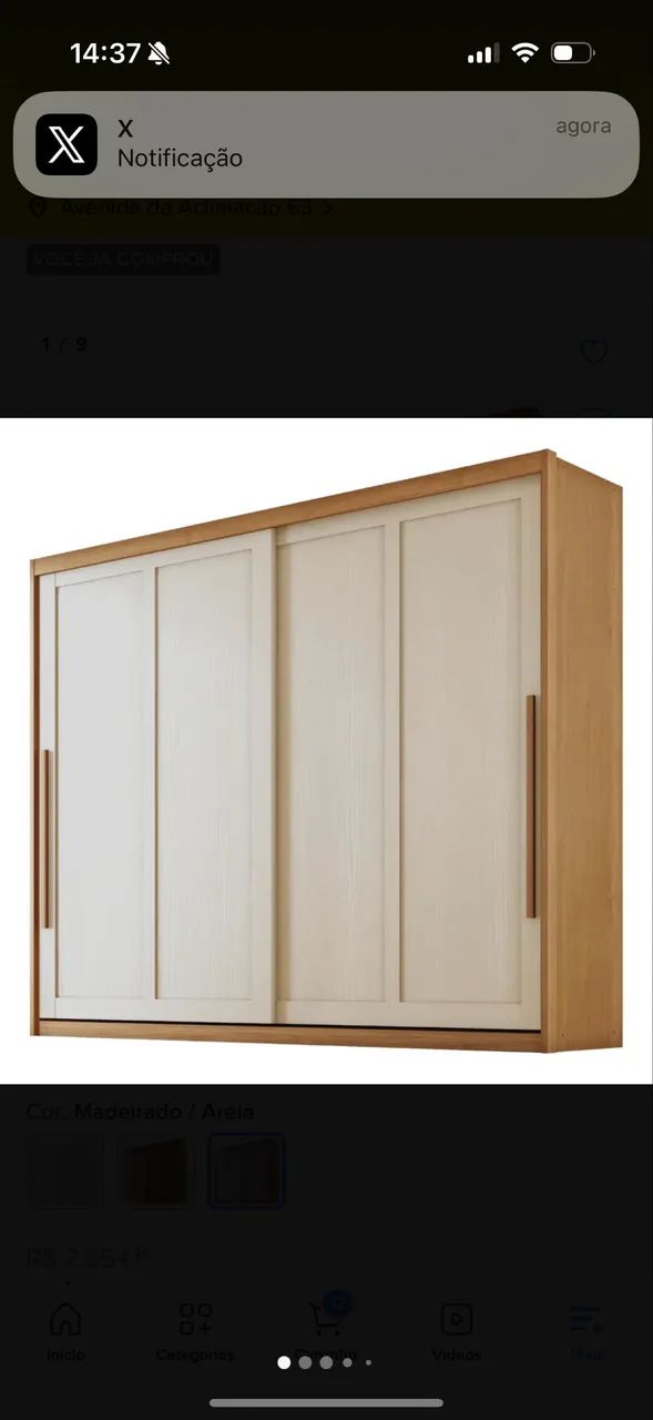 Guarda roupa casal