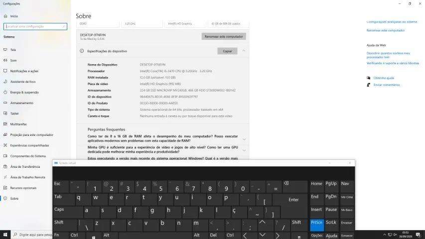 computador Core i5 3470 12gb ram ssd