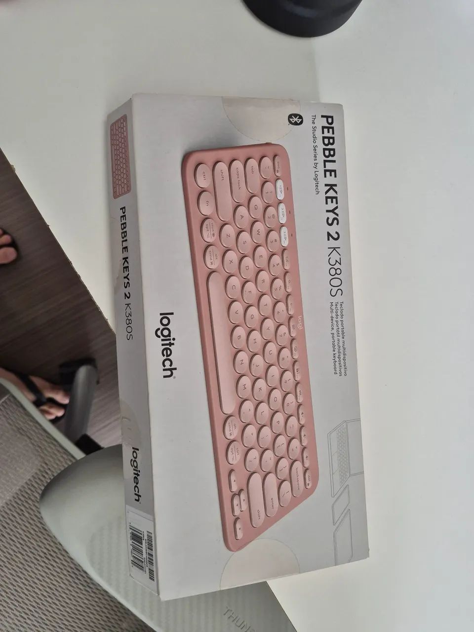 Teclado Logitech k380 sem fio bluetooth  - Foto 3