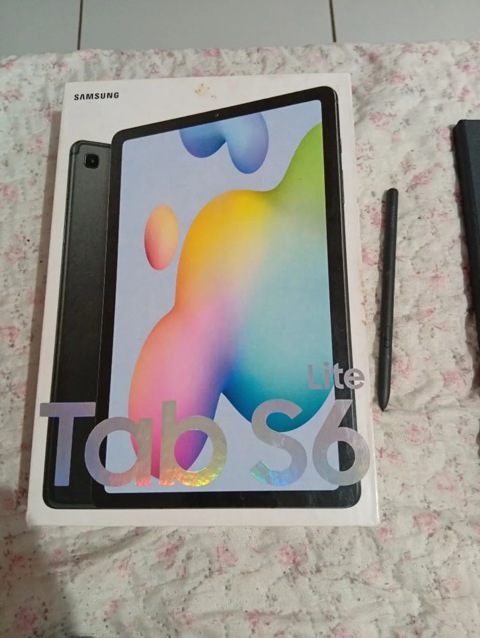 Tablet Samsung tab S6 lite novo defeito display - Foto 2