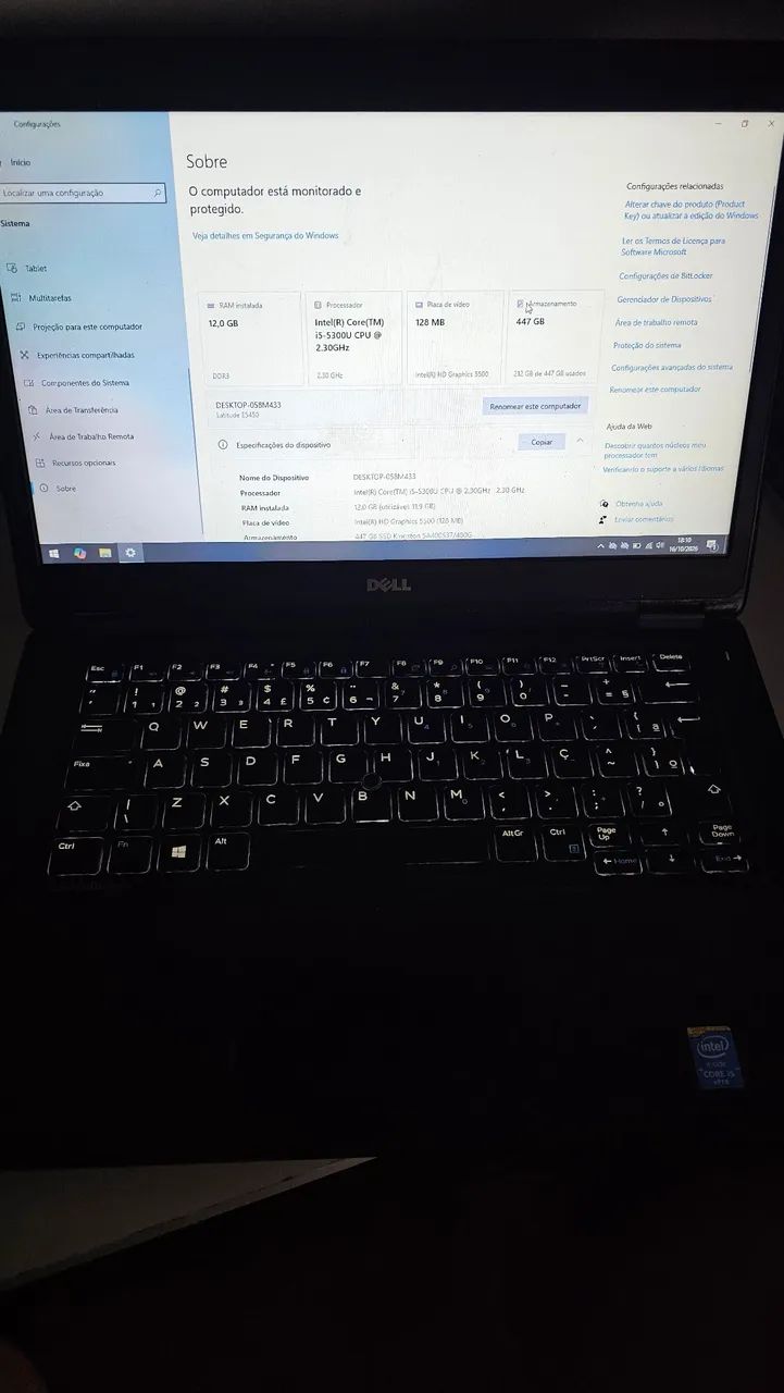 Notebook DELL