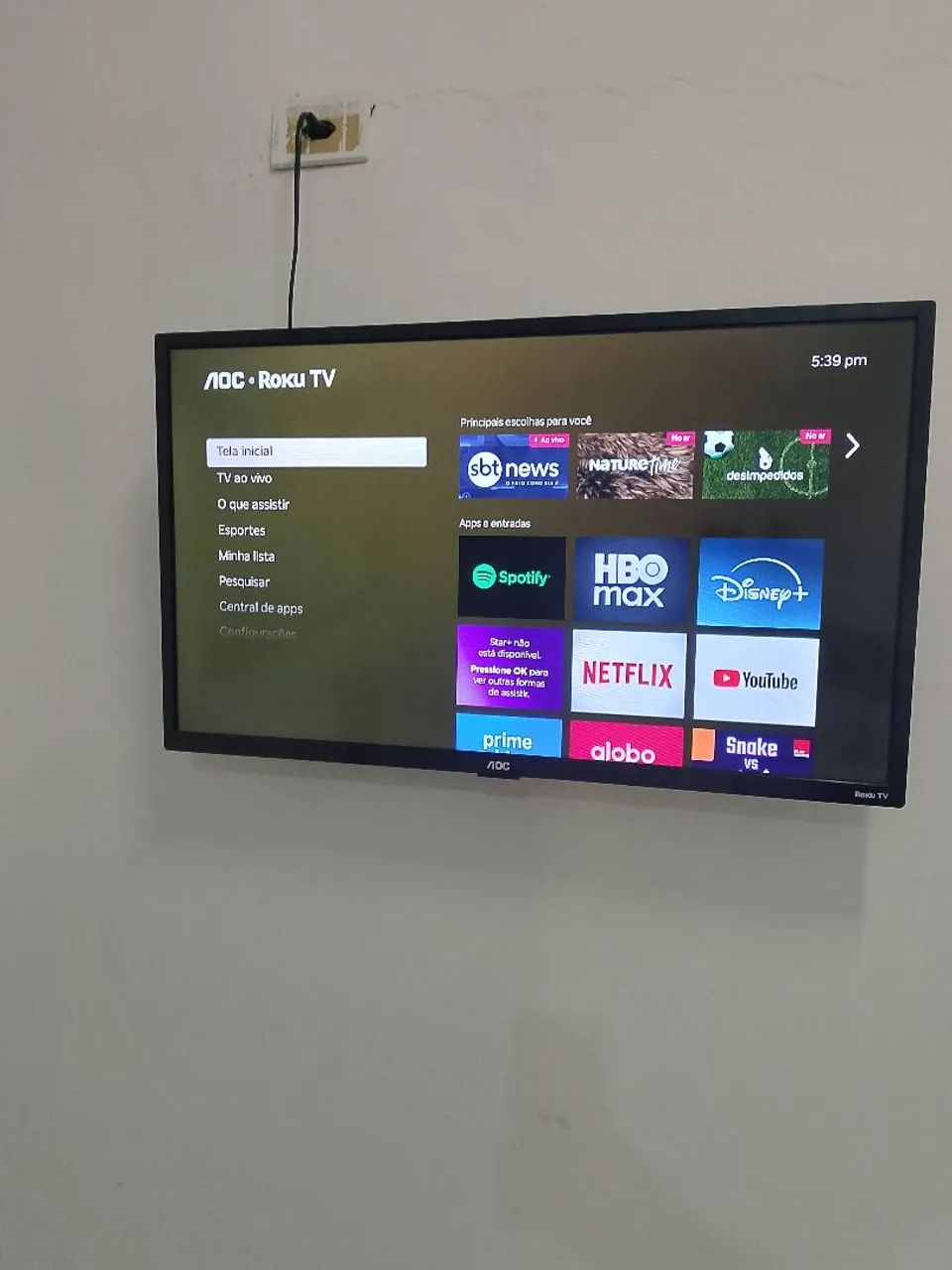 Smart TV AOC Rokutv