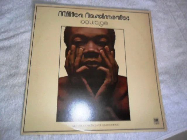 Disco de vinil Milton Nascimento - Courage - ótimo estado