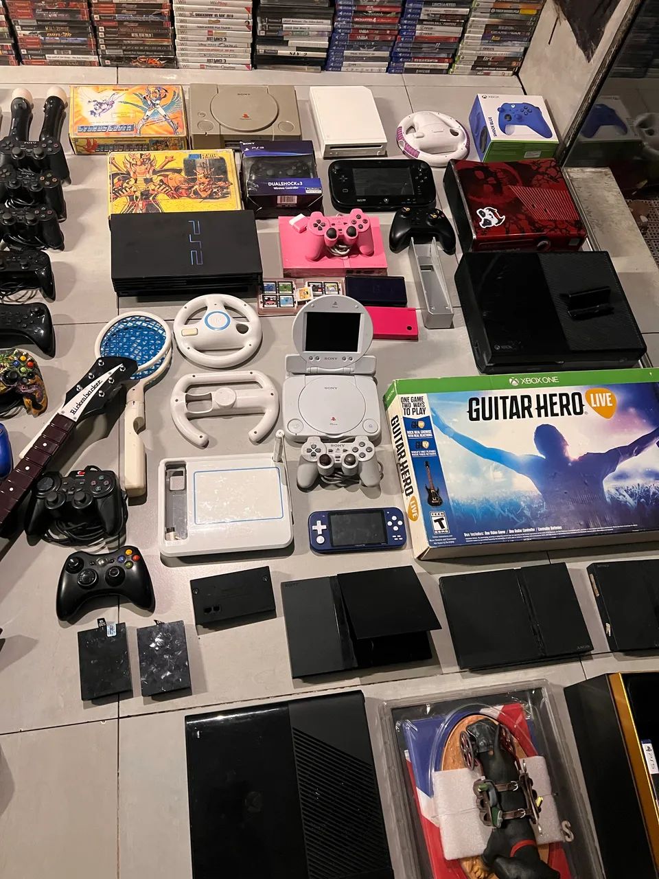 Consoles com jogos aceito trocas 