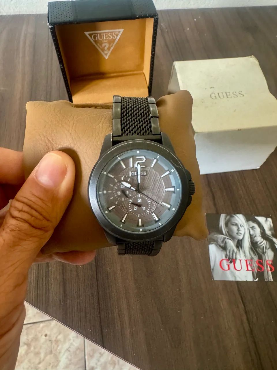 RELÓGIO DE PULSO GUESS, ORIGINAL, LINDOOO - Foto 2