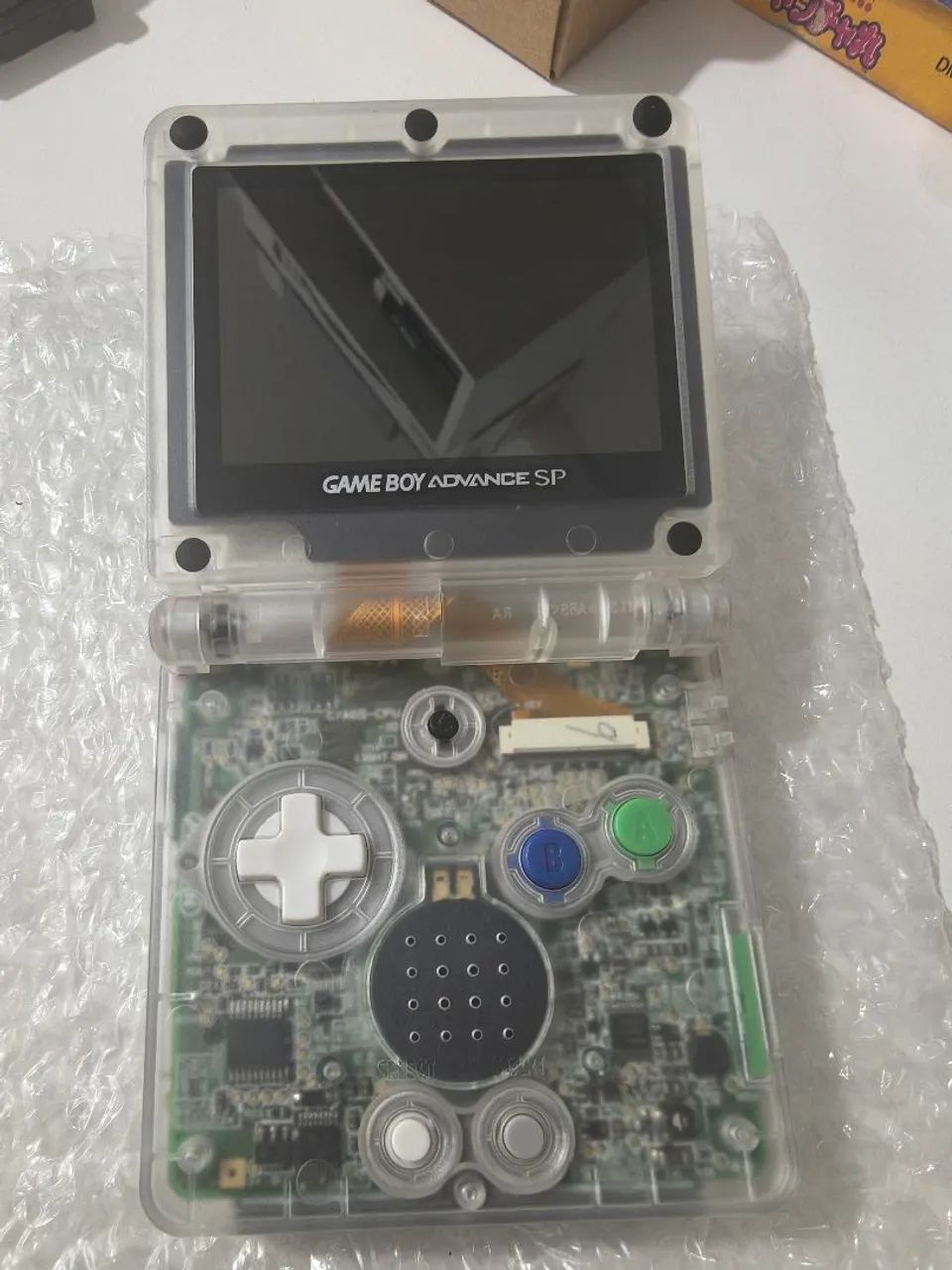 Gameboy advance sp mod Digimon com Ips  - Foto 2