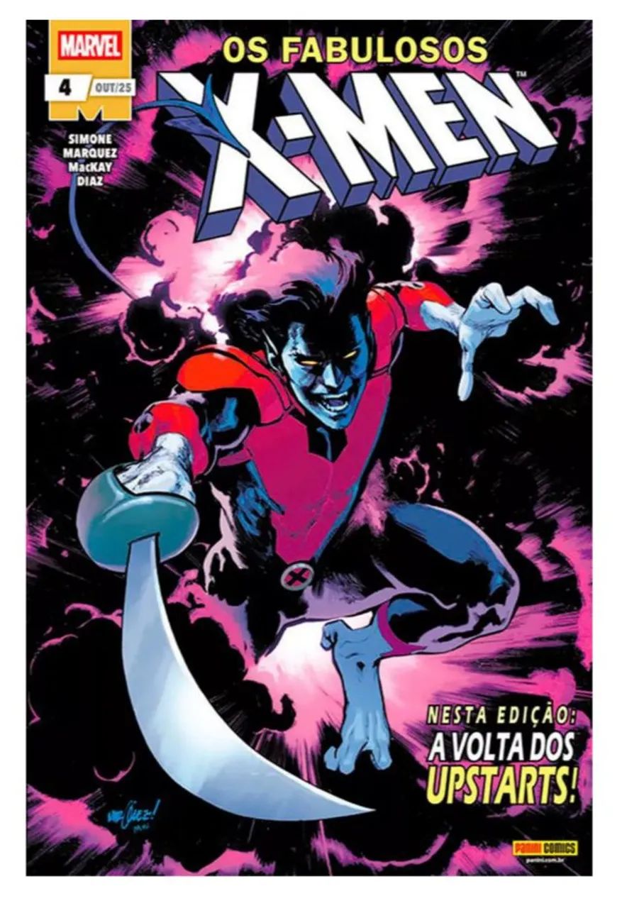 COLEÇÃO HQS MARVEL X-MEN FABULOSOS