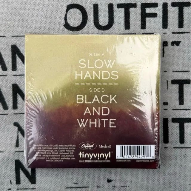 TINY VINIL Niall Horan - Slow Hands/ Black & White (LACRADO) Target - Foto 2