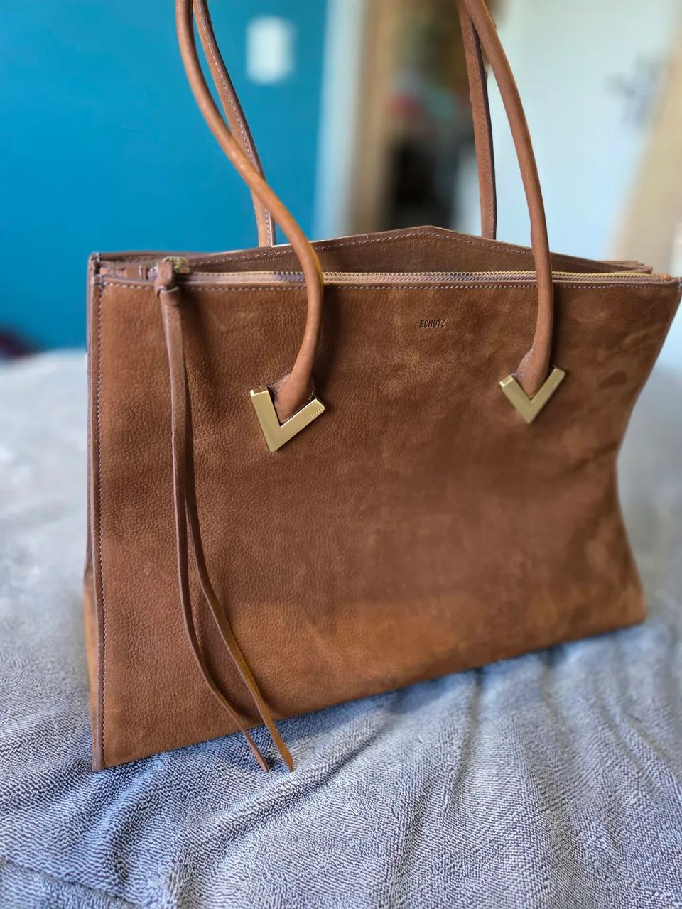 Bolsa de Couro Schutz - Foto 3