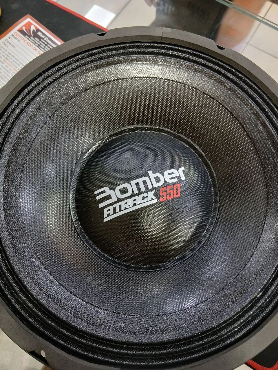 ALTO FALANTE SUBWOOFER 12 POLEGADAS - BOMBER ATRACK 550 - 1.100W