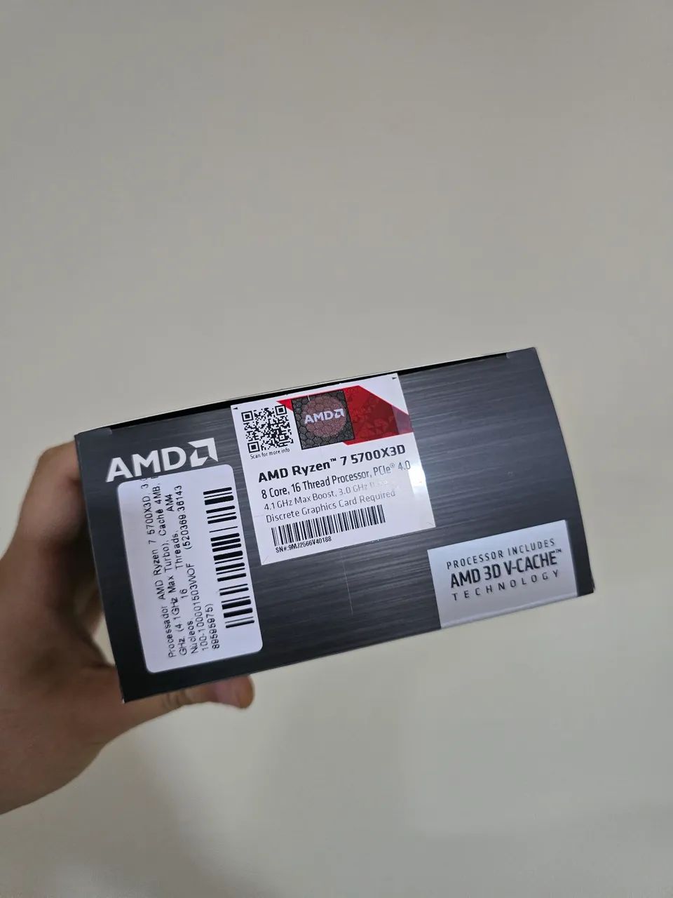 Processador RYZEN 7 5700X3D