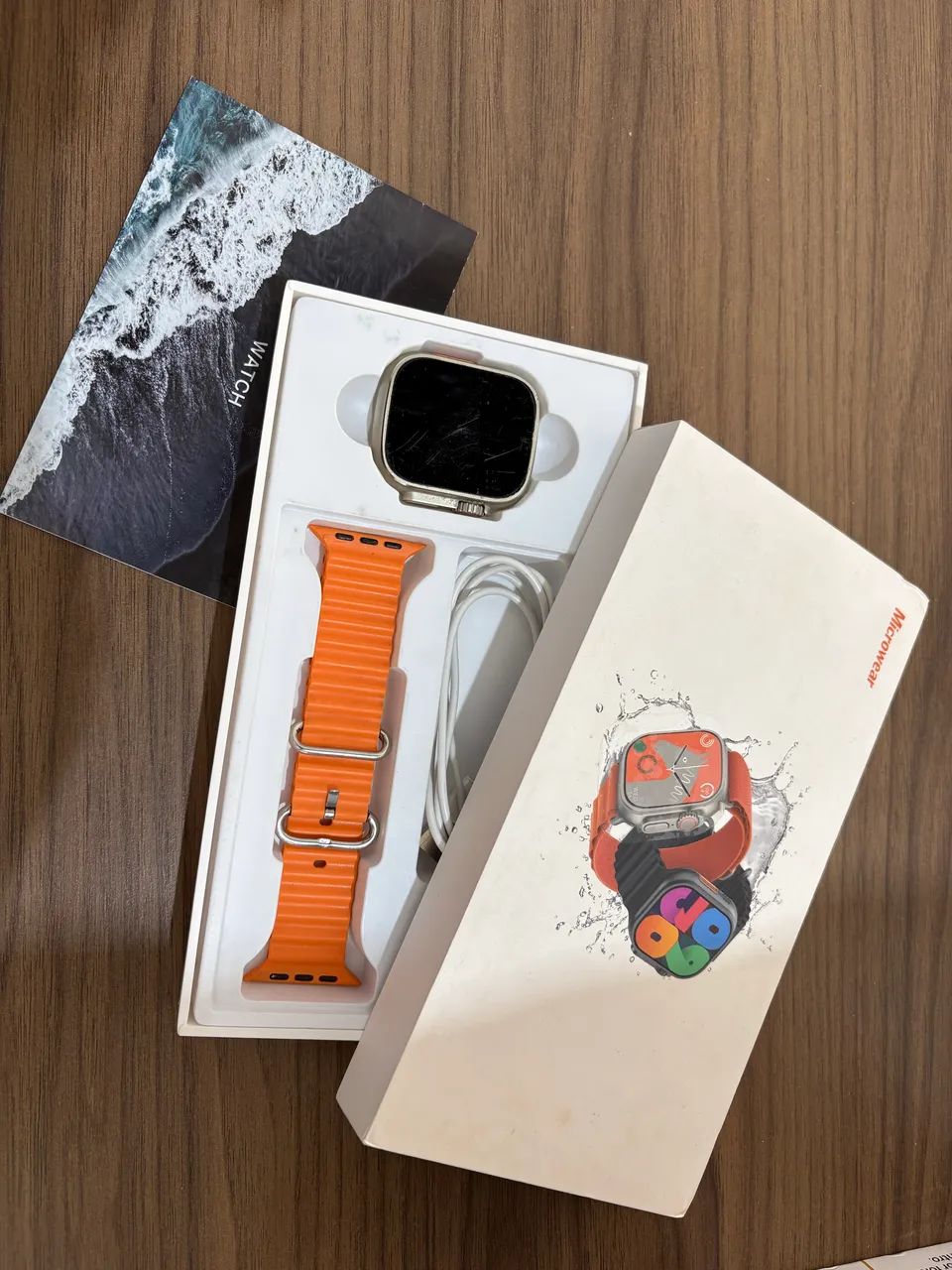 Ultra Watch CX 44MM c/ 3 pulseiras  - Foto 4