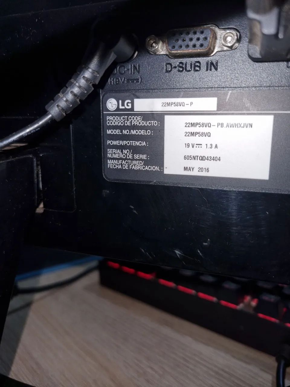 Monitor LG 21.5" Full HD IPS  - Foto 4