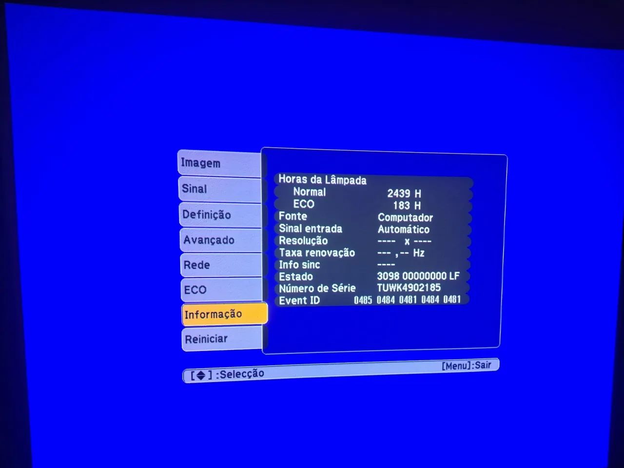 Projetor  Epson  X24  (sem HDMI) - Foto 2