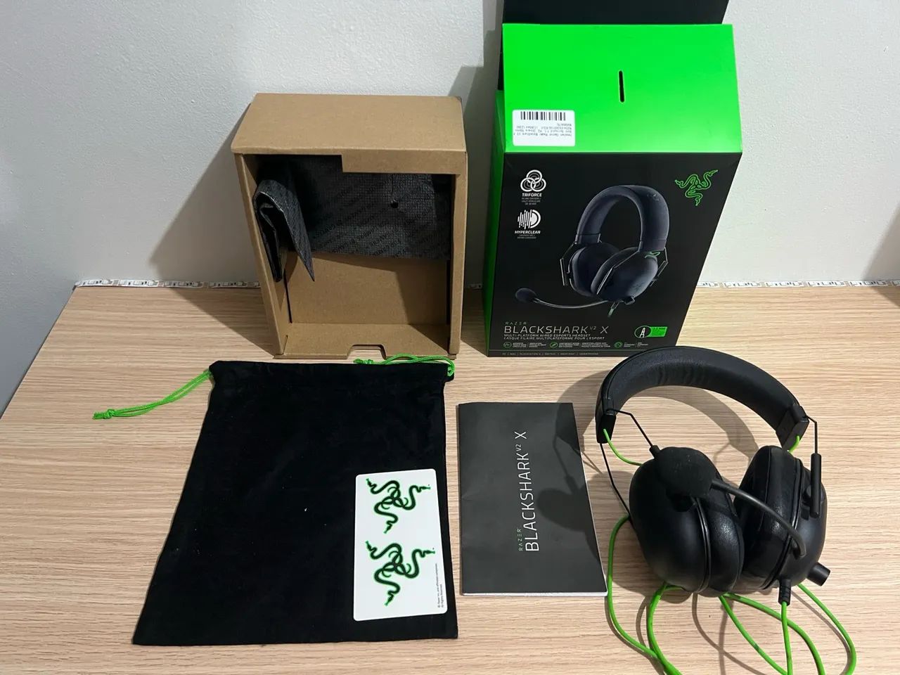Headset Razer BlackShark V2 X - Foto 3