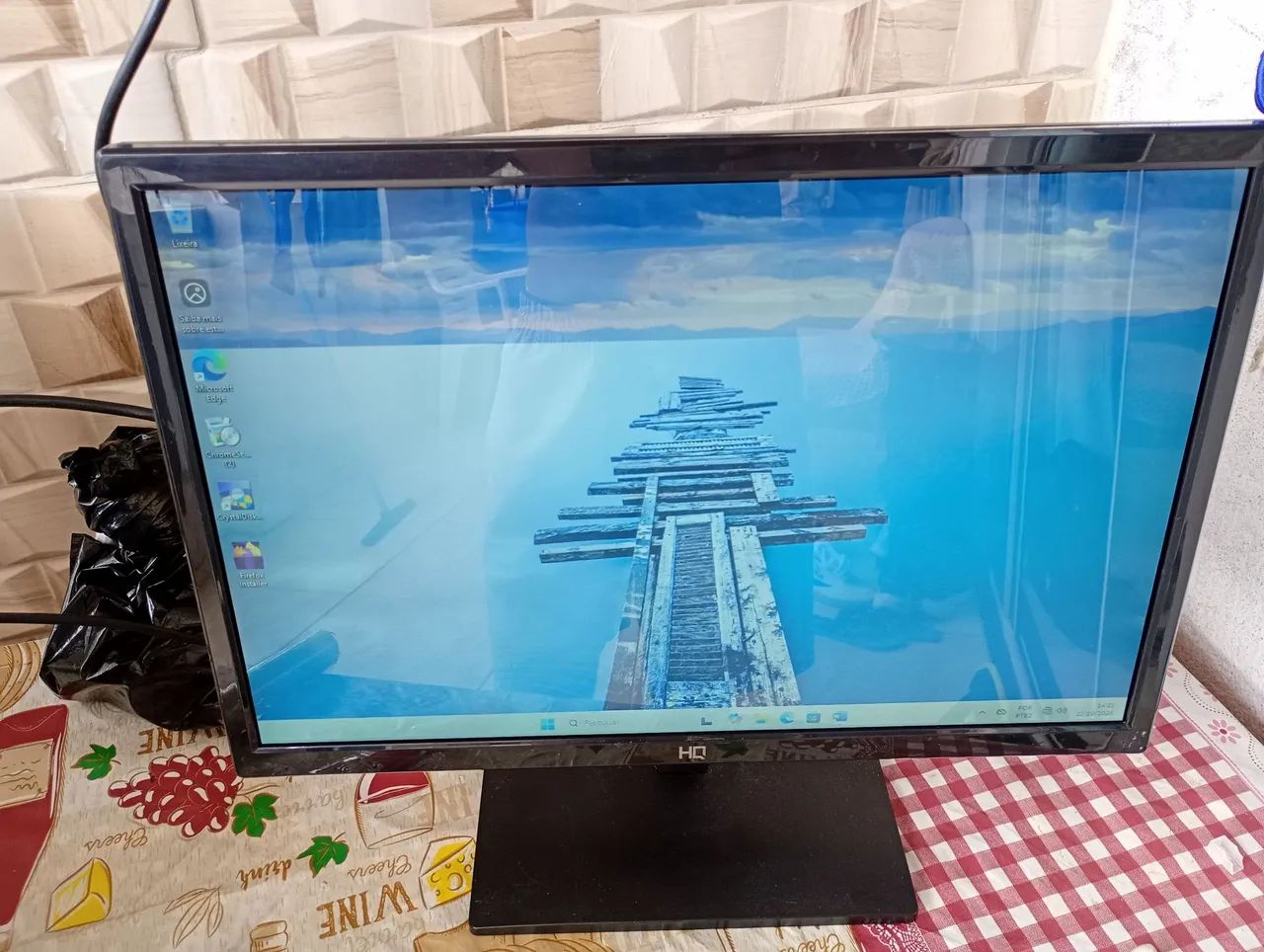Monitor HQ Led 19.5 polegadas HDMI / VGA - Foto 2