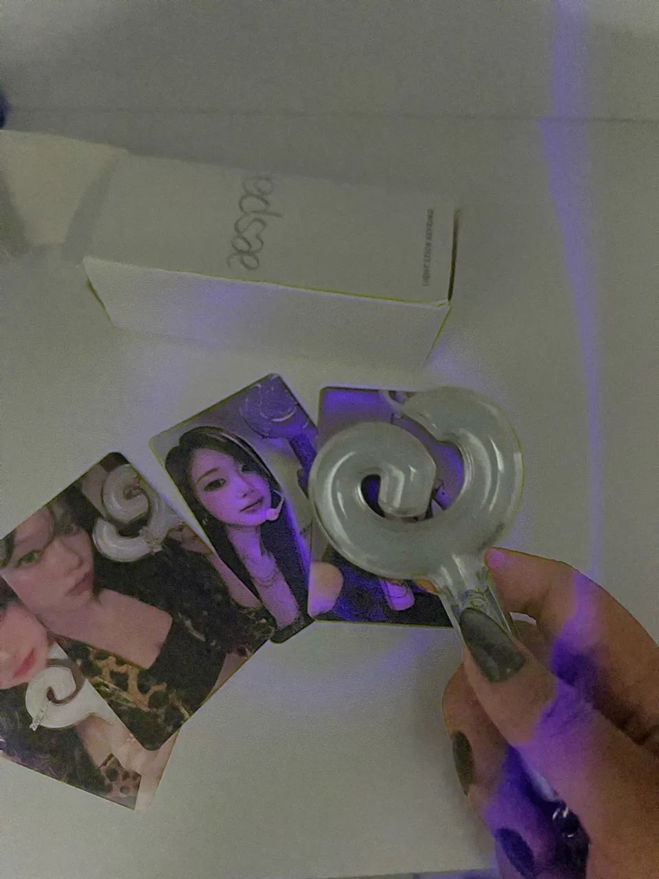 AESPA OFFICIAL LIGHT STICK VER.2 chaveiro  - Foto 2