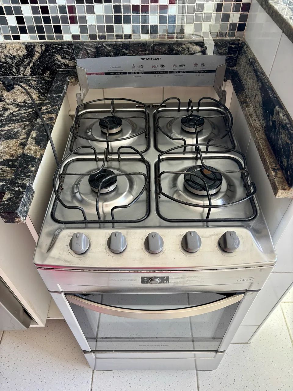 Fogão Brastemp 4 Bocas com acendimento automático  - Foto 2