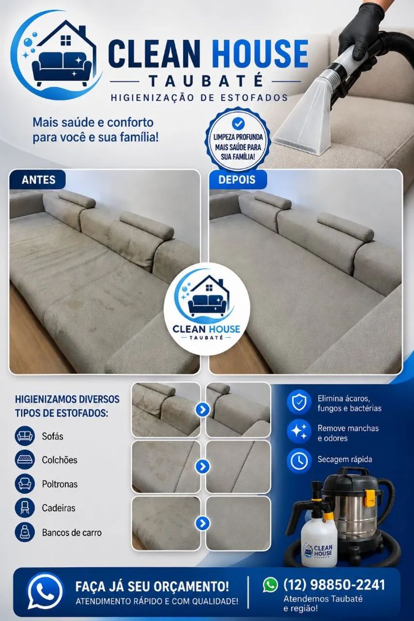 Higienização de sofá e estofados  - Foto 2