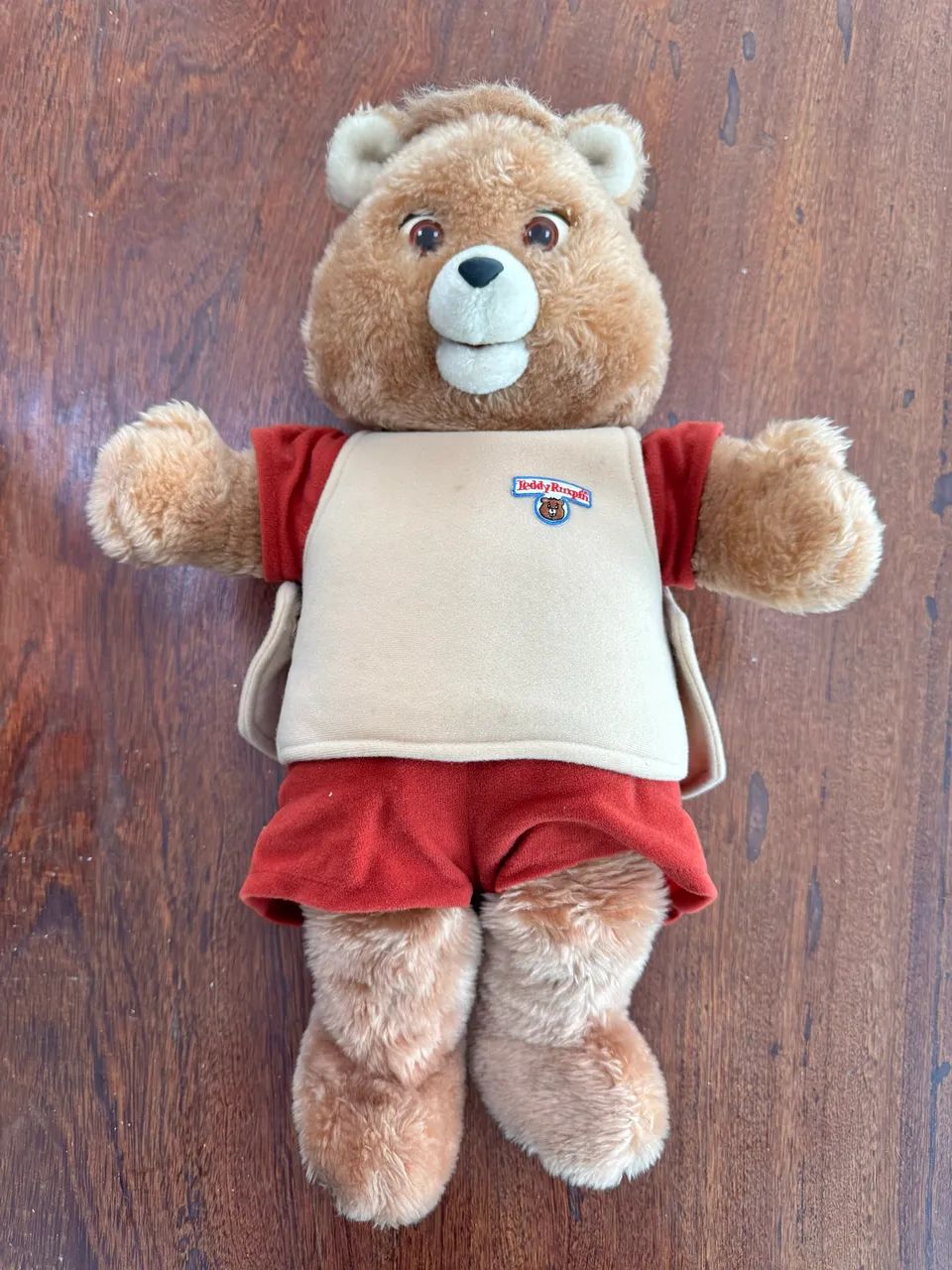 Urso Teddy Ruxpin Vintage Década 80 - Foto 4