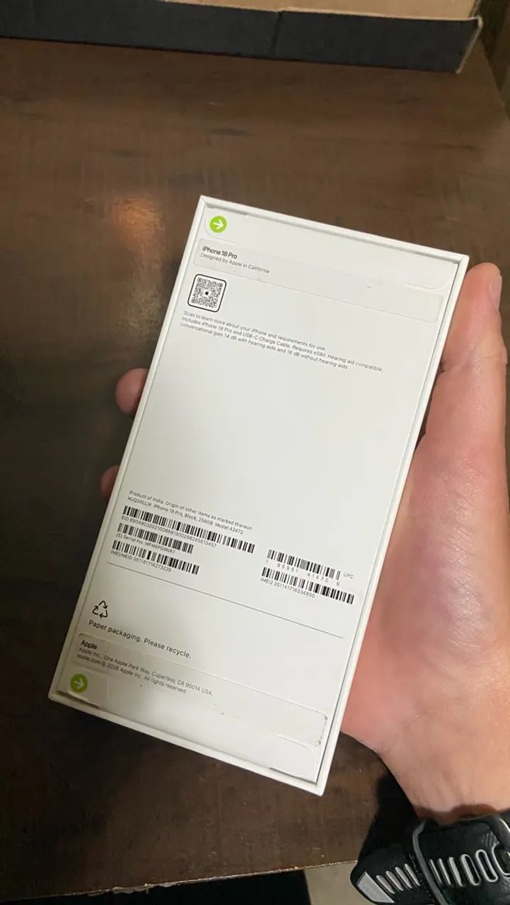 iPhone 18 pro 256gb LACRADO - Foto 2