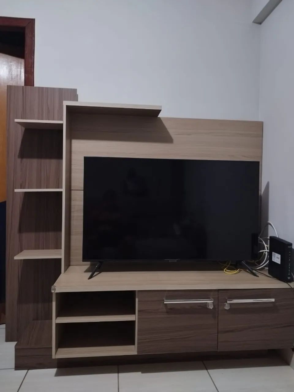 Rack com Painel (para TV de até 55 polegadas) - Foto 2