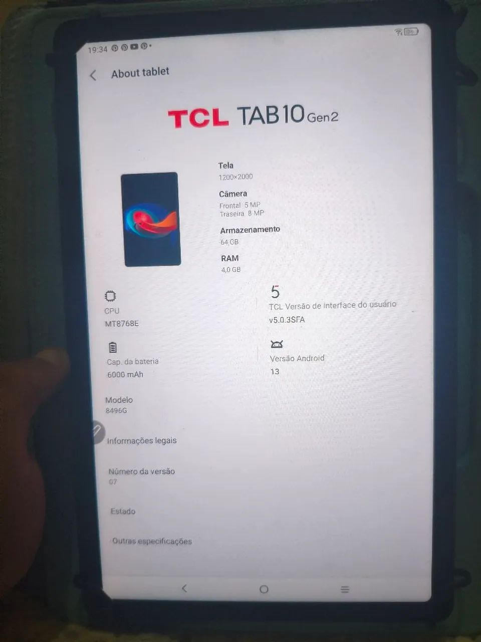 Tablet TCL TAB 10 Gen 2 - Foto 2