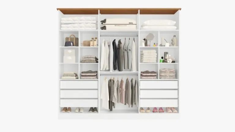 GUARDA ROUPA BIANCA  2,30M  100% MDF. PRONTA ENTREGA. - Foto 2
